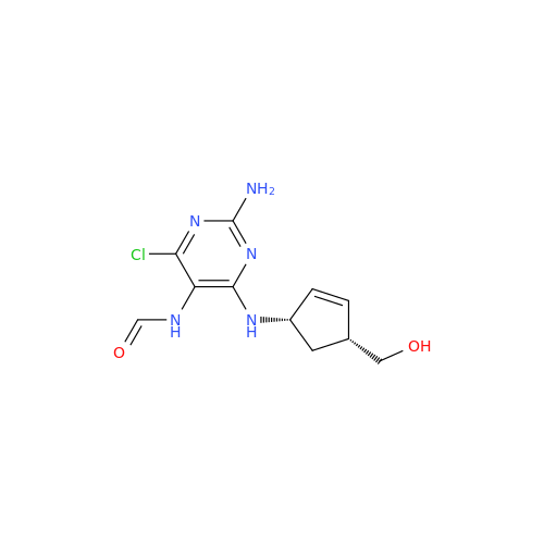 Abacavir N-Formyl Derivative