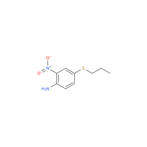 2-Nitro-4-(propylthio)aniline