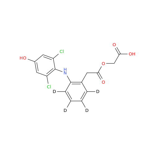 4-Hydroxy Aceclofenac D4