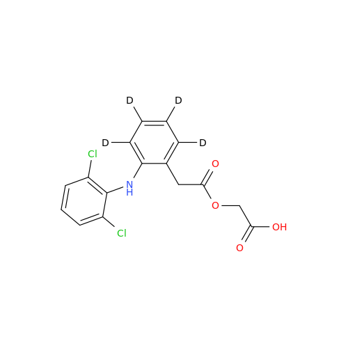 Aceclofenac-d4,13C2 (major)