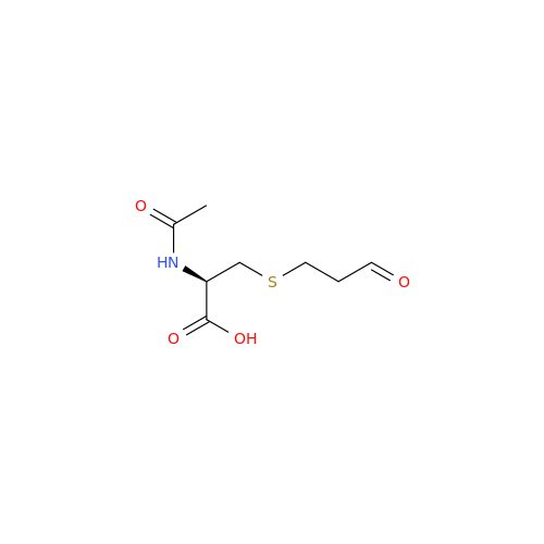 N-Acetyl-S-(3-oxopropyl)-L-cysteine