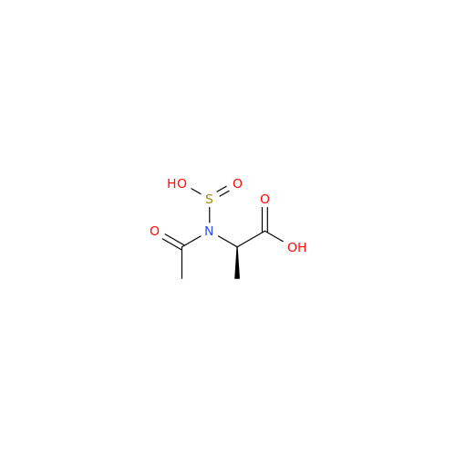 Acetyl(sulfino)-D-alanine