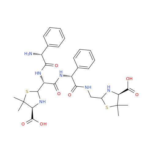 Ampicillin Decarboxylated Open Ring Dimer