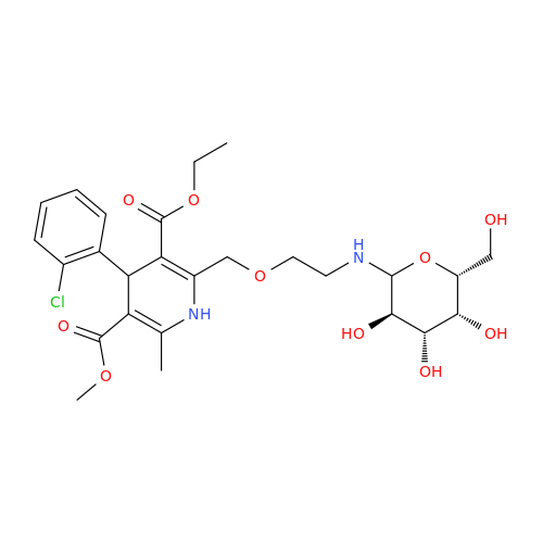 Amlodipine Galactose Adduct