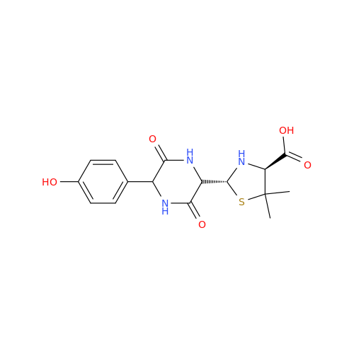 Amoxicillin (2R)-Piperazine-2,5-dione