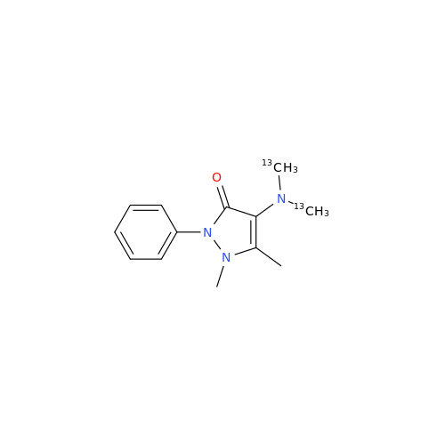 Aminopyrine (N,N-Dimethyl-13C2)