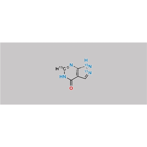 Allopurinol-13C,15N2