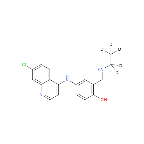 N-Desethyl Amodiaquine-d5