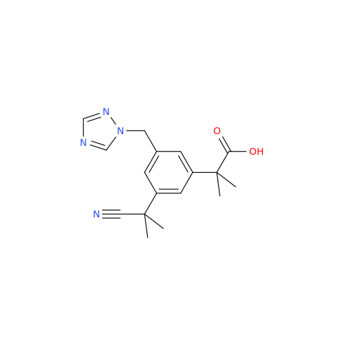 Anastrozole Monoacid Mononitrile