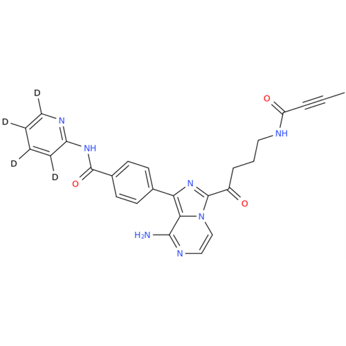Acalabrutinib Metabolite M27 (ACP-5862)-D4