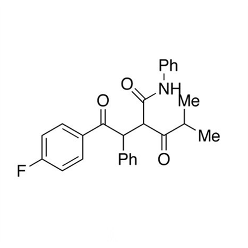 2-(2-(4-Fluorophenyl)-2-oxo-1-phenylethyl)-4-methyl-3-oxo-N-phenylpentanamide