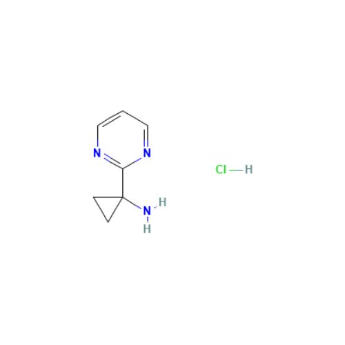 1-(pyrimidin-2-yl)cyclopropanamine hydrochloride