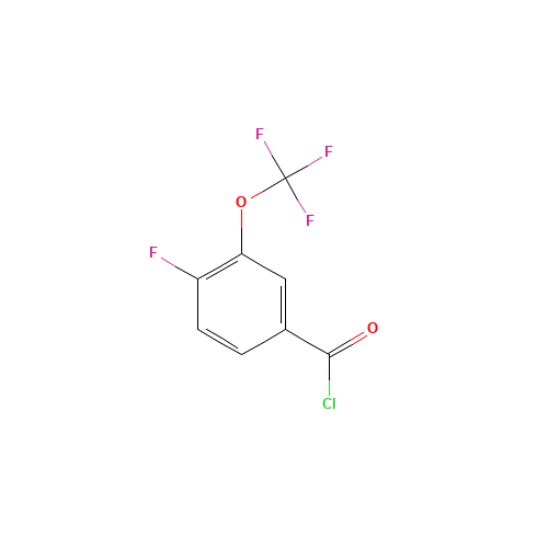 4-Fluoro-3-(trifluoromethoxy)benzoyl chloride