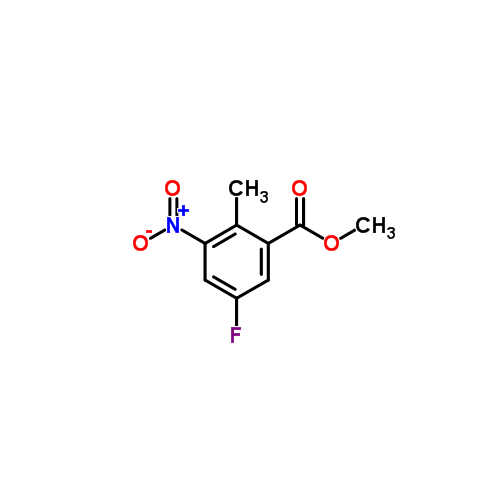 Methyl 5-fluoro-2-methyl-3-nitrobenzoate