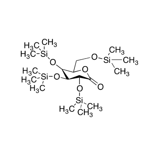 3,4,5-tris-trimethylsilynloxy-6- trimethylsilanyloxy methyl-tetrahydropyran- 2-one