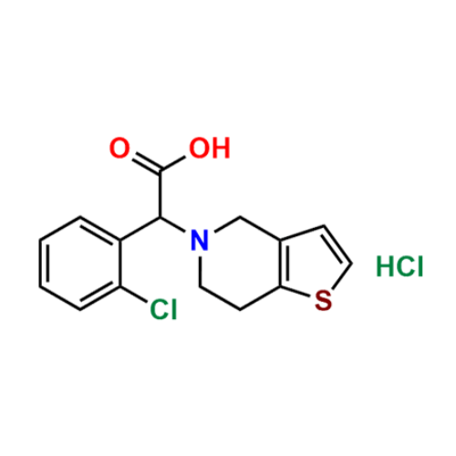 rac-Clopidogrel Carboxylic Acid Hydrochloride