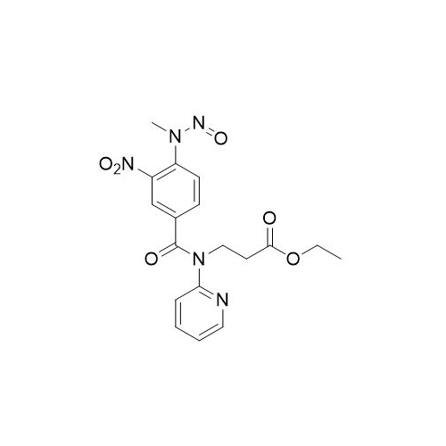 Ethyl 3-(4-(Methyl(Nitroso)Amino)-3-Nitro-N-(Pyridin-2-Yl)Benzamido)Propanoate