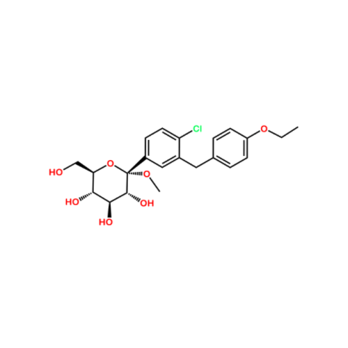 Dapagliflozin Methoxy Pyranose Impurity