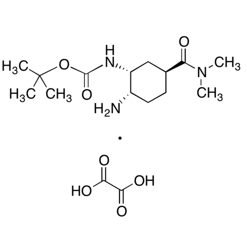 tert-Butyl [(1R,2S,5S)-2-Amino-5-[(dimethylamino)carbonyl]cyclohexyl] carbamate Oxalate