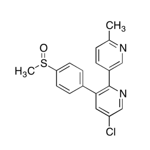 5-Chloro-6’-methyl-3-(4-(methylsulfinyl)phenyl)-2,3’-bipyridine