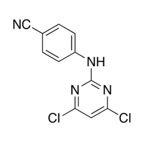 4-((4,6-Dichloropyrimidin-2-yl)amino)benzonitrile
