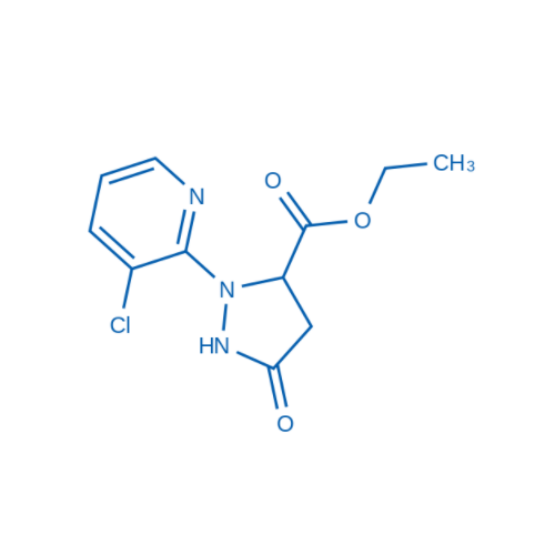 Ethyl 2-(3-chloropyridin-2-yl)-5-oxopyrazolidine-