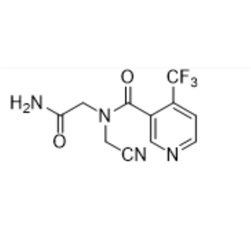 N-[N-(Cyanomethyl)carbamoylmethyl]-4 trifluoromethylnicotinamide