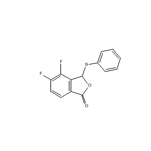 4,5-difluoro-3-(phenylthio)isobenzofuran-1(3H)-one