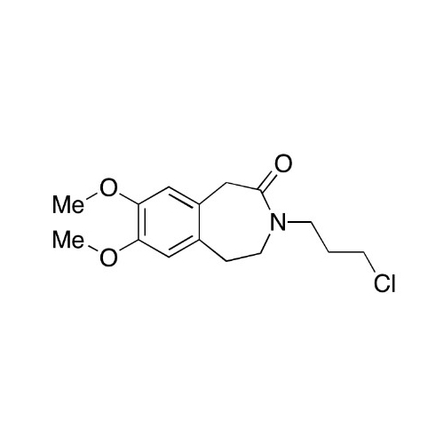 3-(3-Chloropropyl)-1,3,4,5-tetrahydro-7,8-dimethoxy-2H-3-benzazepin-2-one