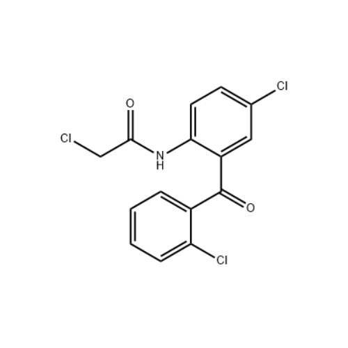 2-Chloro-N-(4-chloro-2-(2-chlorobenzoyl)phenyl)acetamide