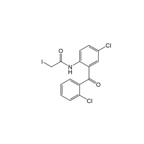 2-Iodo-N-(4-Chloro-2-(2- chlorobenzoyl)phenylacetamide