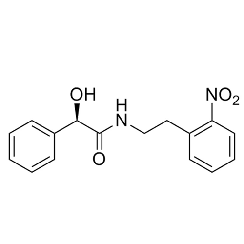 (R)-2-hydroxy-N-(2- nitrophenethyl)-2- phenylacetamide