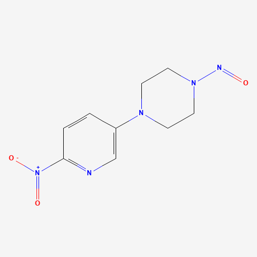 1-(6-nitropyridin-3-yl)-4-nitrosopiperazine