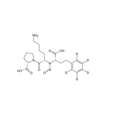 N-Nitroso lisinopril-D5