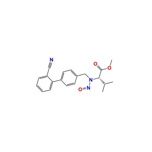 N-Nitroso Valsartan Cyano Desvaleryl Methyl Ester