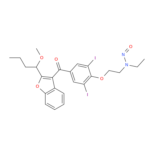 N-Nitroso N-Desethyl Amiodarone EP Impurity G