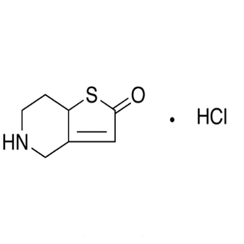 5,6,7,7a-tetrahydrothieno[3,2-c]pyridine- 2(4h)-one hydrochloride