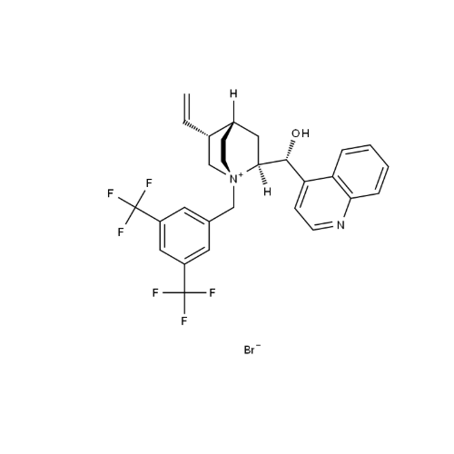 N-3,5-bis(trifluoromethyl)benzyl-cinchonidinium bromide