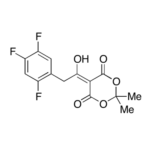 5-[1-Hydroxy-2-(2,4,5-trifluorophenyl)ethylidene]-2,2-dimethyl-1,3-dioxane-4,6-dione