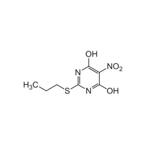 5-nitro-2-(propylthio)pyrimidine-4,6-diol