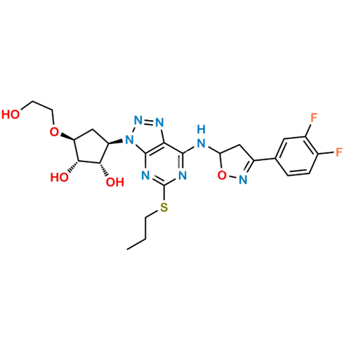 4,5-Dihydroisoxazole Derivative of Ticagrelor