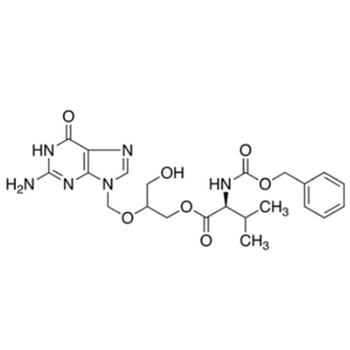n-carbobenzoyloxy-l-valinyl-ganciclovir