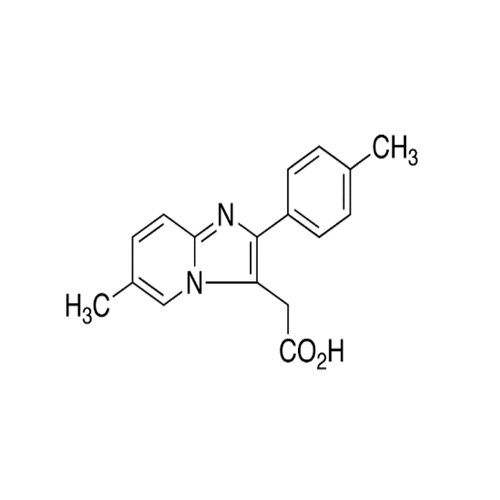 6-methyl-2- (-4-methylphenyl)-imidazo [1,2-a] pyridine-3-acetic acid